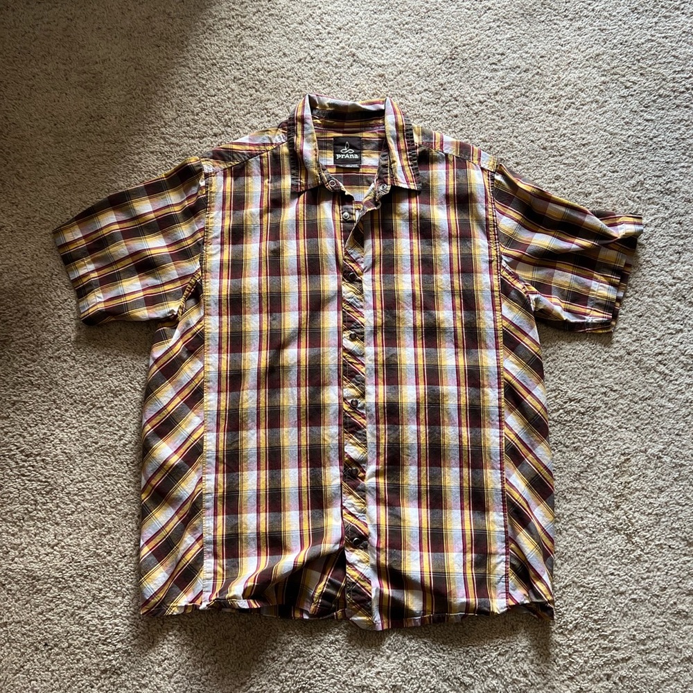 Prana button up shirt